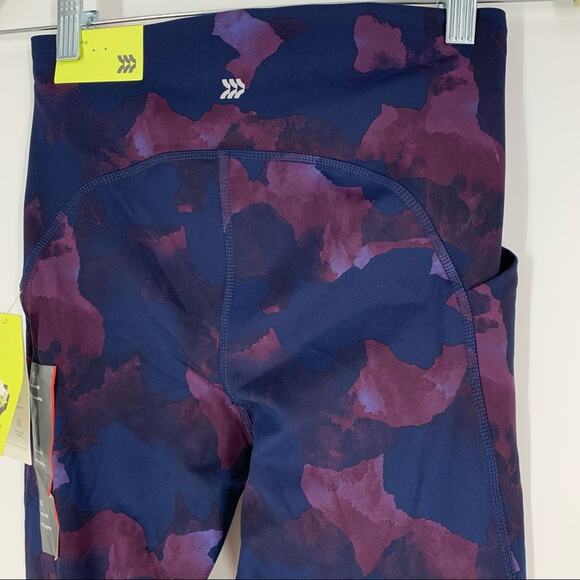 All In Motion High Rise 7/8 Legging Sculpted Purple Blue XS - Picture 5 of 9